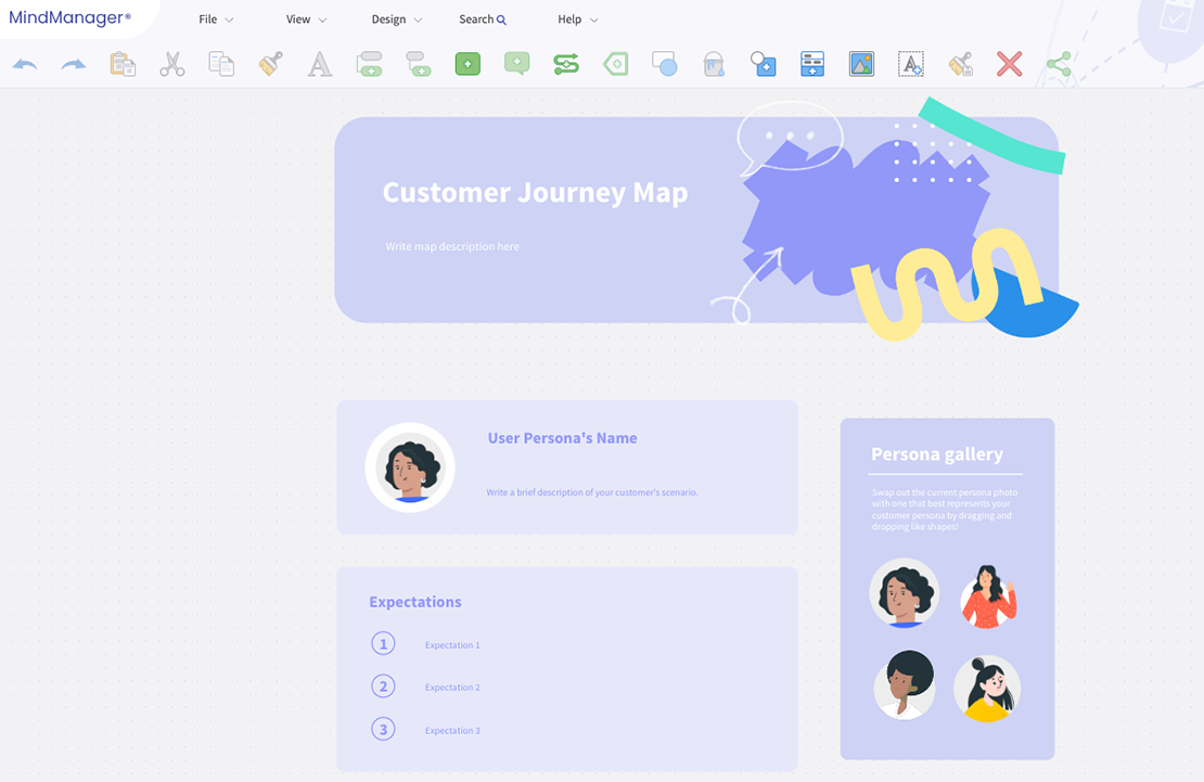 How to create a customer journey map - step 3